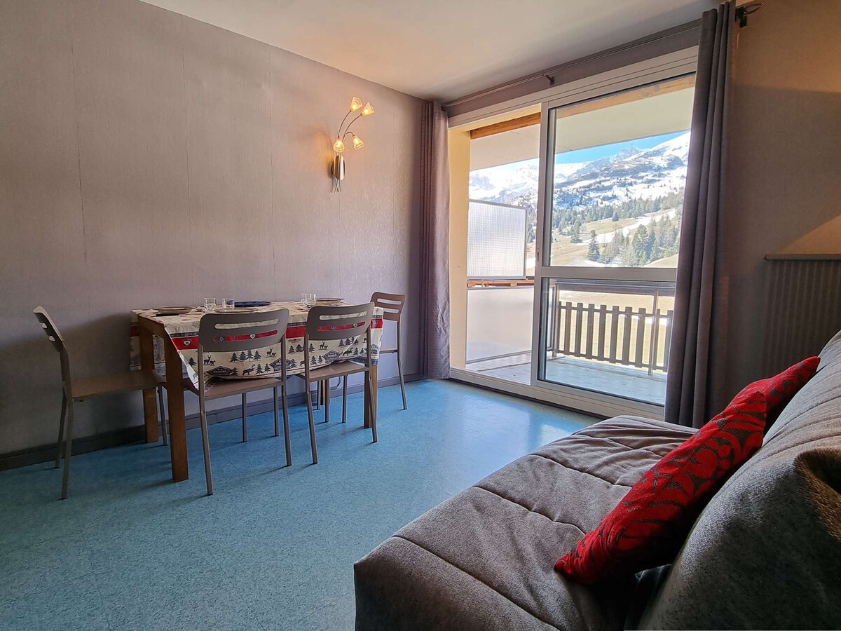 Studio 4 pers. Le Dévoluy, 50m des pistes, terrasse vue neige - Photo 2