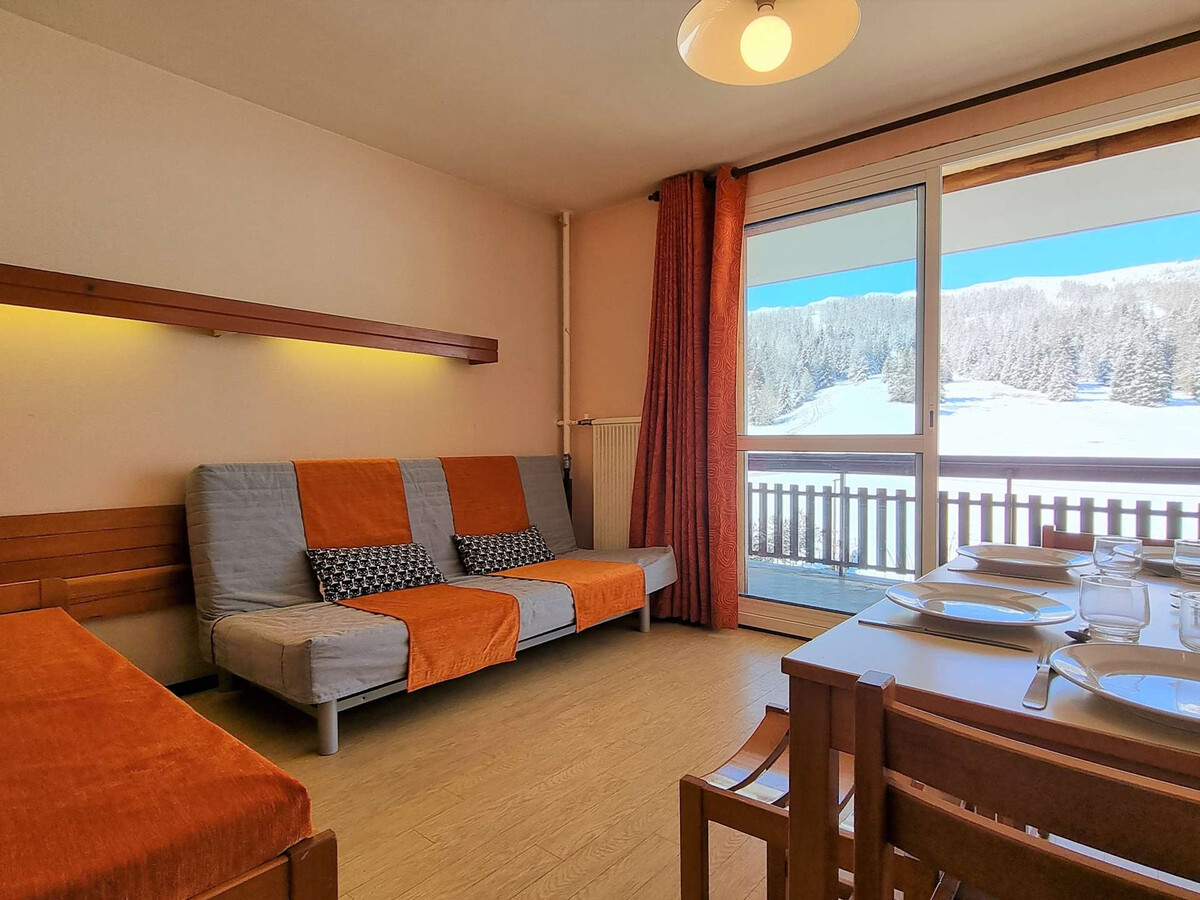 Studio 4 pers. vue pistes au Dévoluy, 50m du télésiège - Photo 2