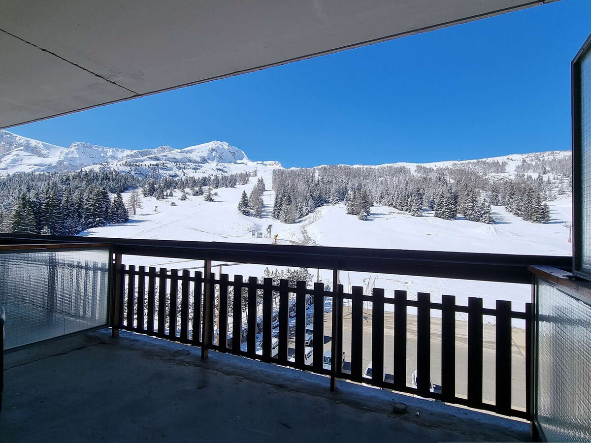 Studio 4 pers. vue pistes au Dévoluy, 50m du télésiège - Photo 5