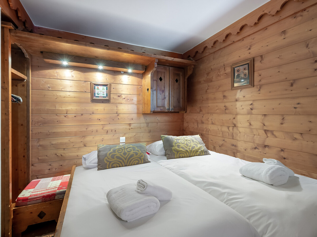 Appartement 2 chambres Méribel, piscine et spa inclus - Photo 7