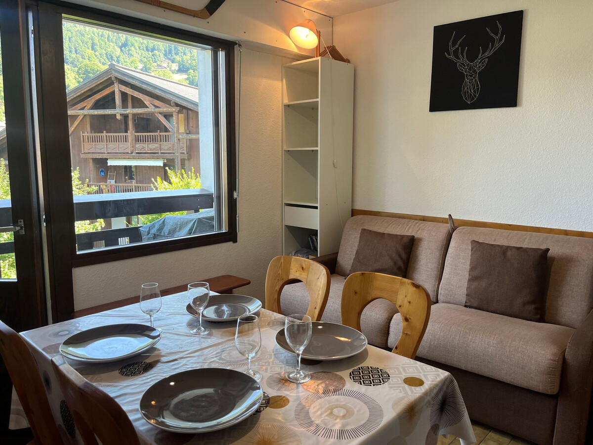 Studio 18 m² avec balcon, centre Samoëns - Photo 1