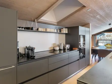 Penthouse 228 m² à Megève, Jacuzzi & Sauna Privés : photo 3