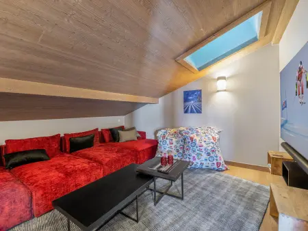 Penthouse 228 m² à Megève, Jacuzzi & Sauna Privés : photo 6