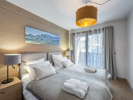 Penthouse 228 m² à Megève, Jacuzzi & Sauna Privés : photo 9