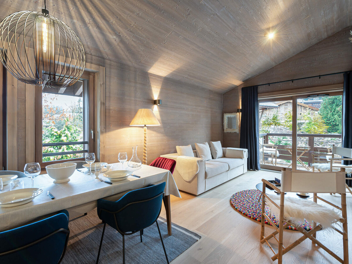 Appartement 66m² Rochebrune, Megève - 2 chambres, piscine - Photo 2