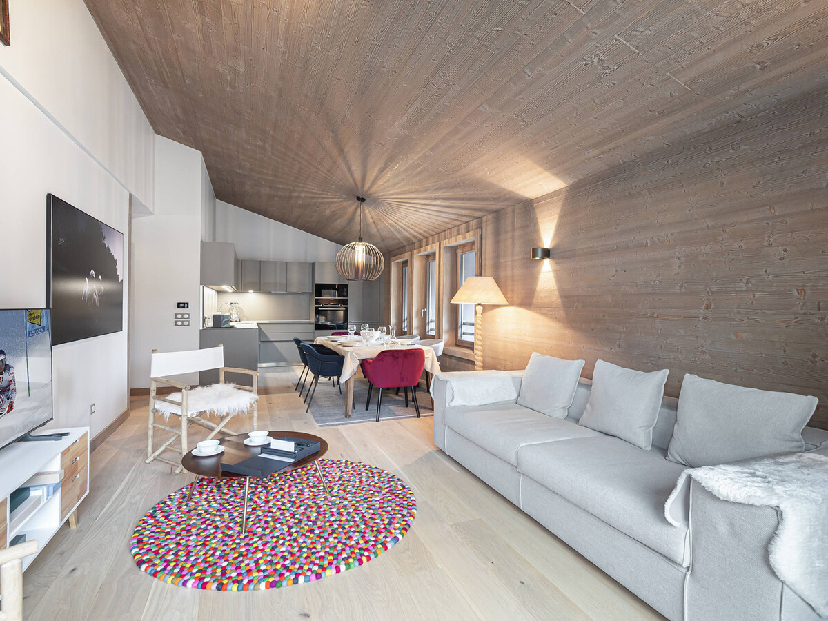 Appartement 66m² Rochebrune, Megève - 2 chambres, piscine - Photo 3