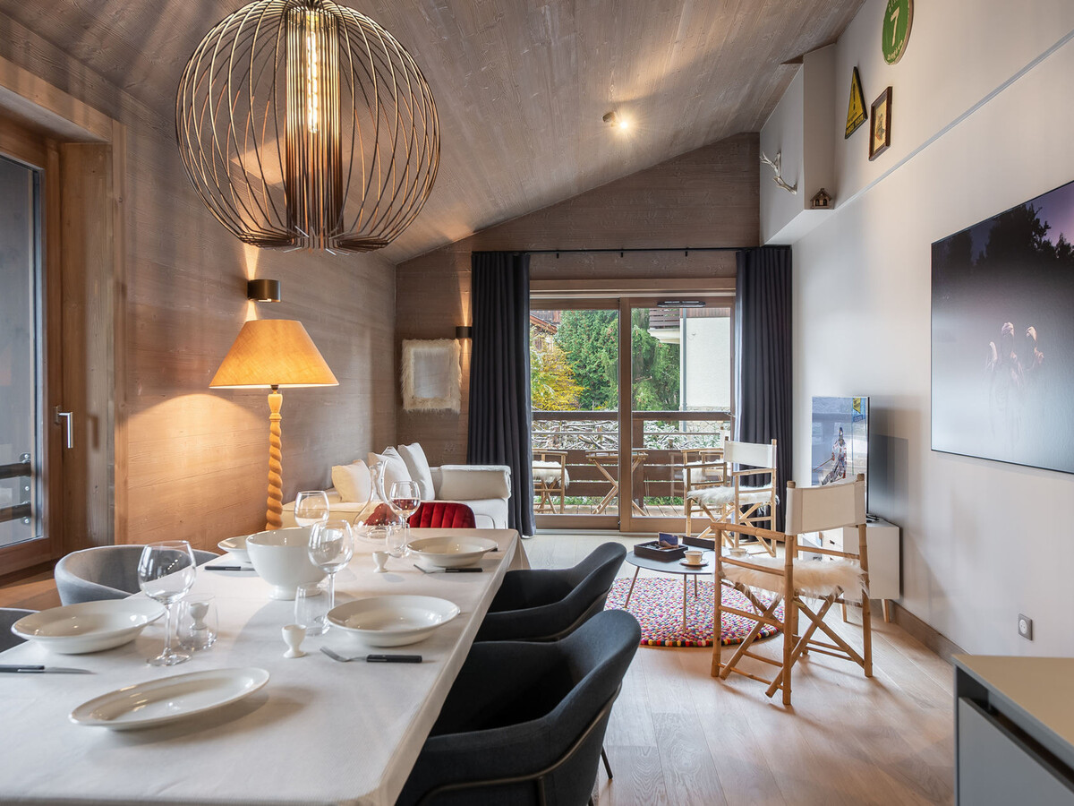 Appartement 66m² Rochebrune, Megève - 2 chambres, piscine - Photo 7