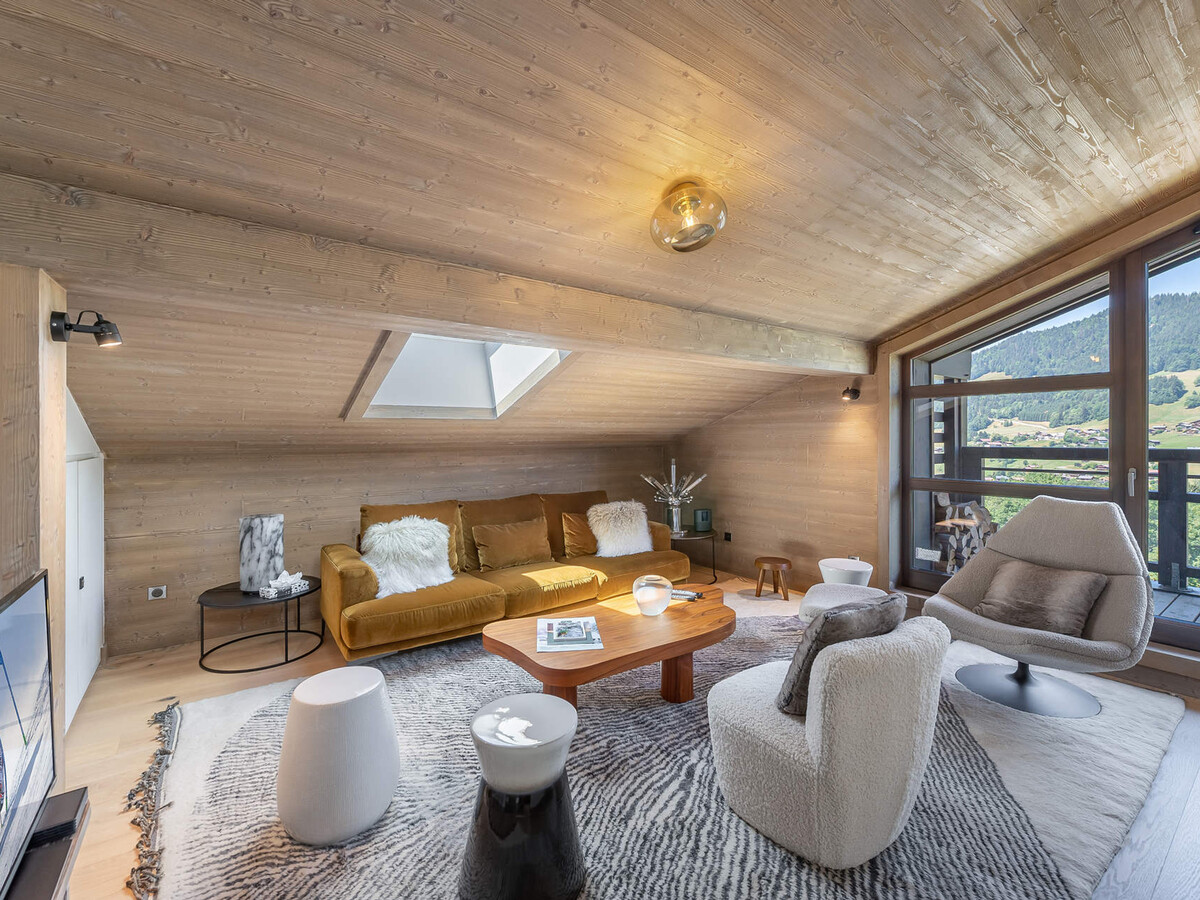 Duplex Megève Rochebrune, 6 pers., spa & piscine - Photo 2