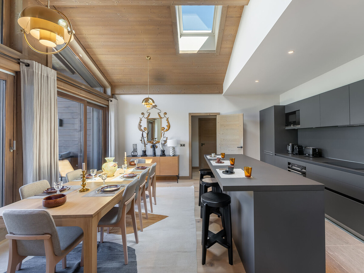Duplex Megève Rochebrune, 6 pers., spa & piscine - Photo 3