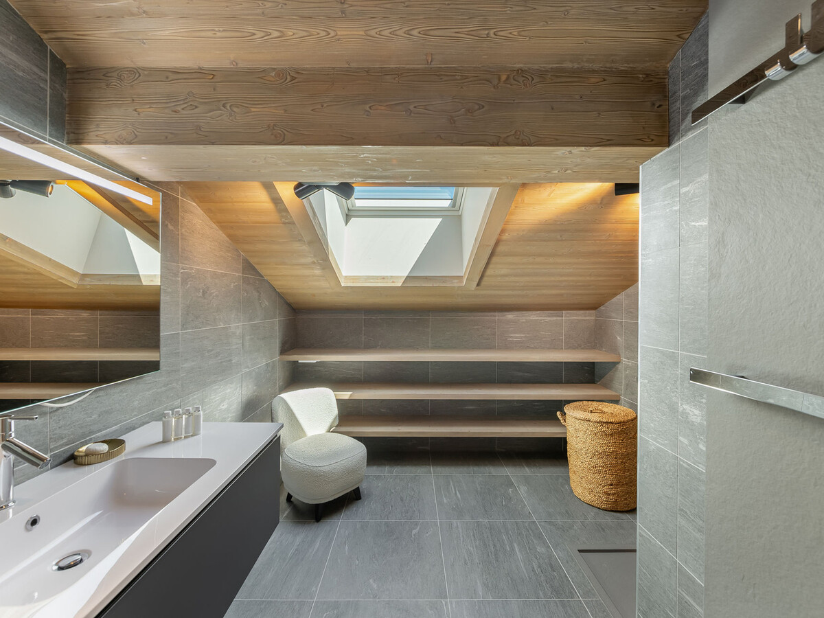 Duplex Megève Rochebrune, 6 pers., spa & piscine - Photo 12