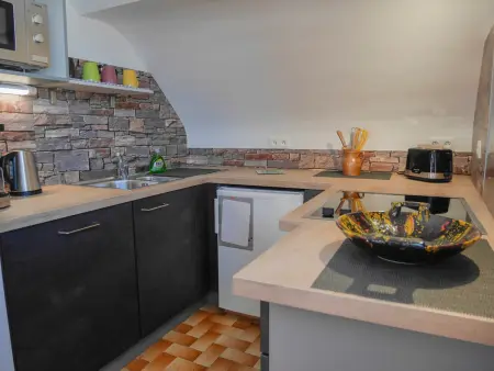 Appartement rénové au Palais, vue mer et toits - Photo 6