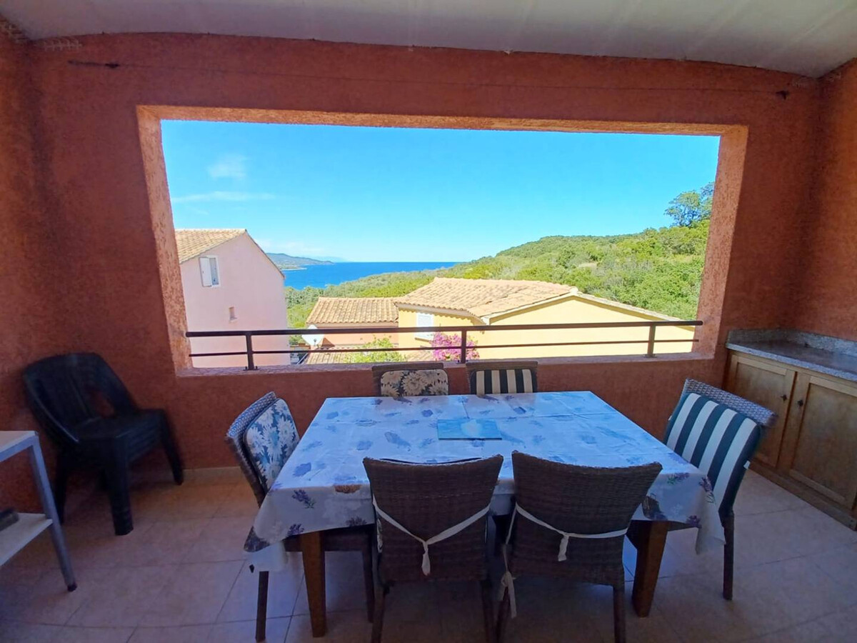 Appartement à Favone, 2 min de la plage - Terrasse vue mer - Photo 11