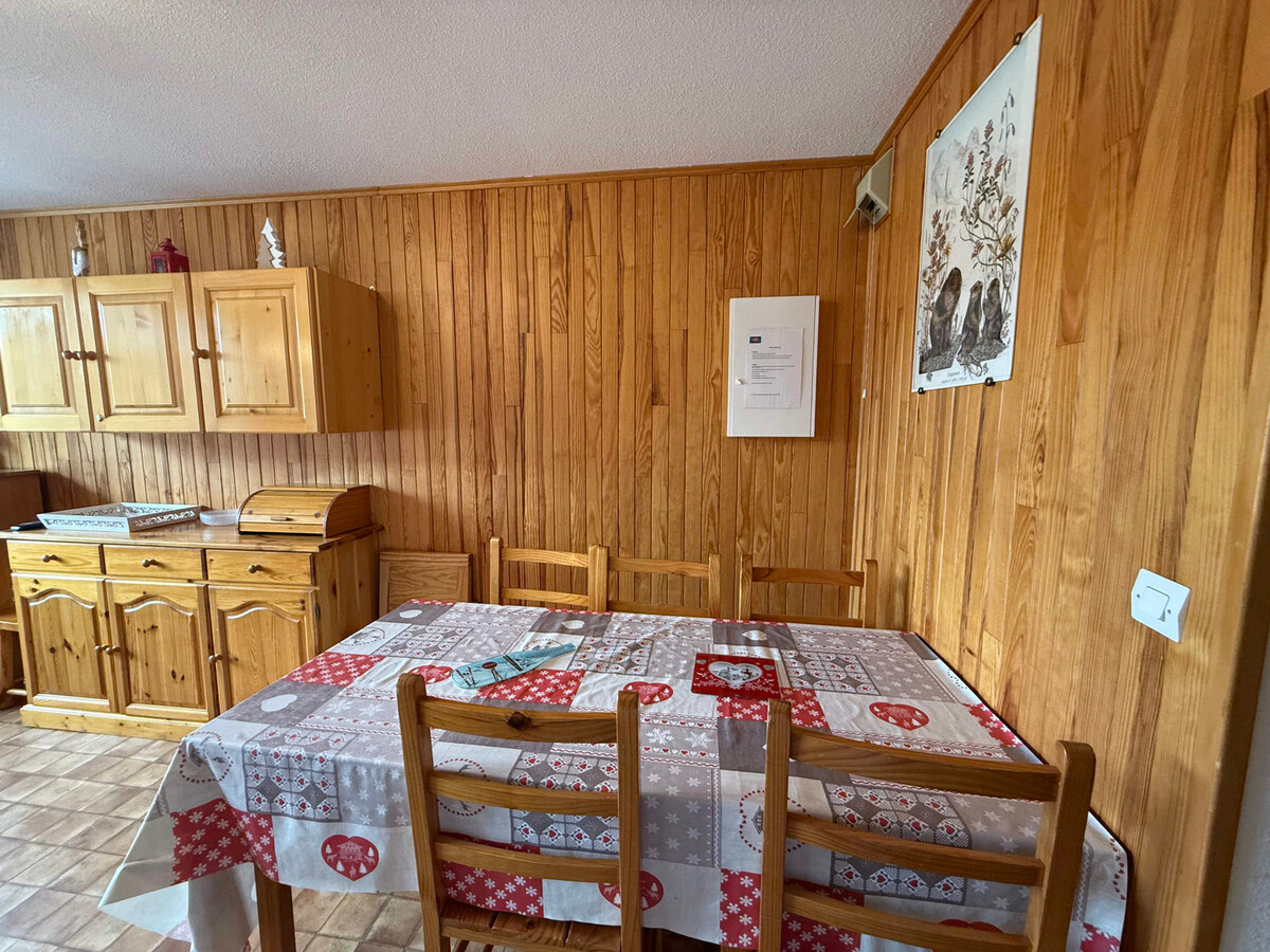 Studio cabine 27m² aux Saisies, balcon plein sud, 5 pers - Photo 7