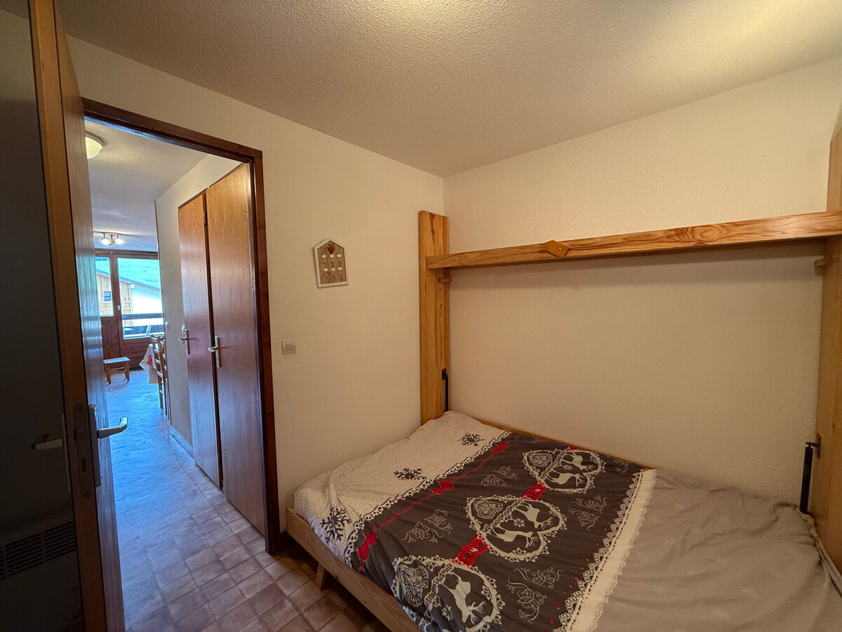 Studio cabine 27m² aux Saisies, balcon plein sud, 5 pers - Photo 11