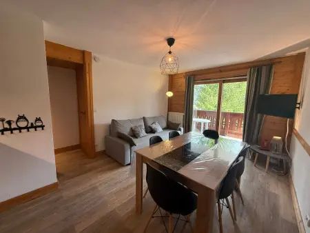 Appartement 2 pièces aux Saisies avec piscine et balcon : photo 7