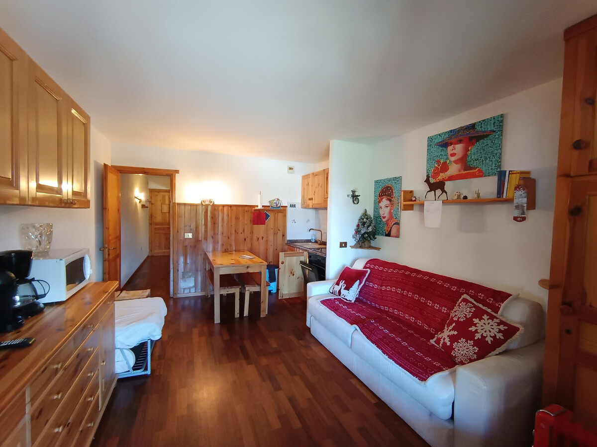 Studio 4 pers. terrasse, jardin et parking à Montgenèvre - Photo 1