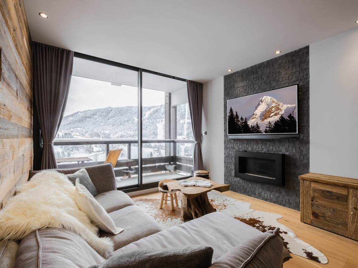 Lodge Perrière : Appartement 4★ sud avec balcon vue montagne - Photo 4