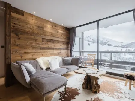 Location appartement à La Clusaz, 4★ Appartement Sud, 6 pers, 2 ch, La Clusaz avec balcon