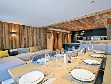 Location appartement à Méribel, Appartement de Luxe avec SPA et Terrasse - 8 Couchages, Méribel