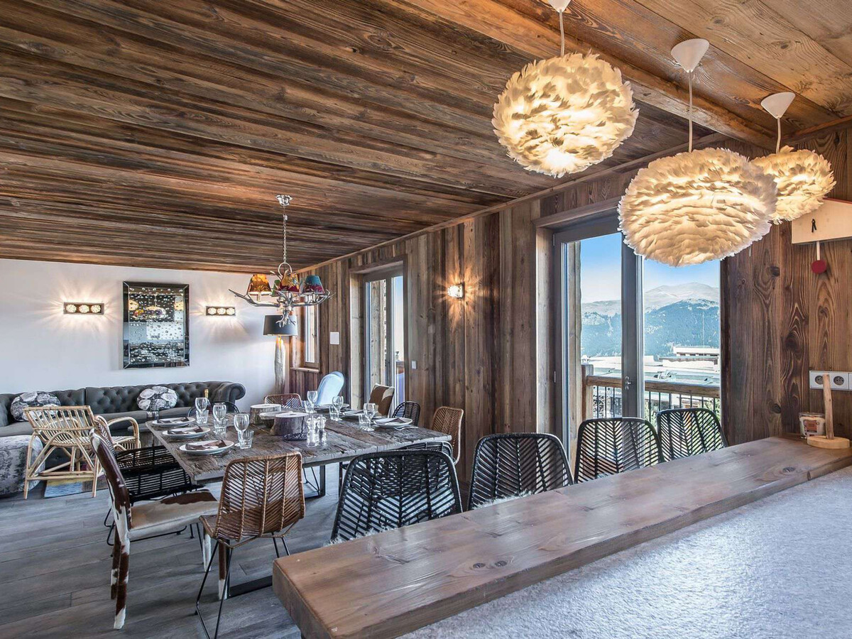Appartement 4 chambres 10 pers., centre Courchevel 1850 - Photo 1