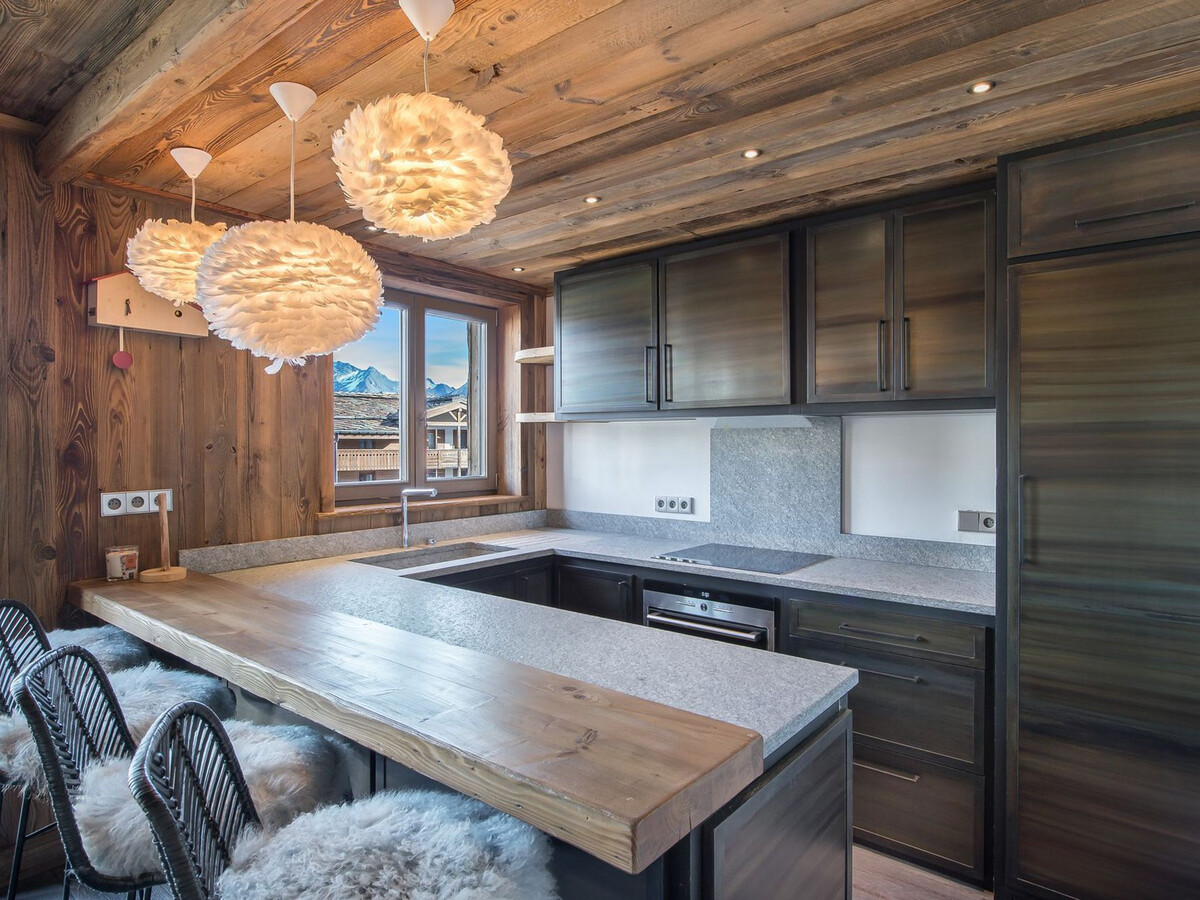 Appartement 4 chambres 10 pers., centre Courchevel 1850 - Photo 4