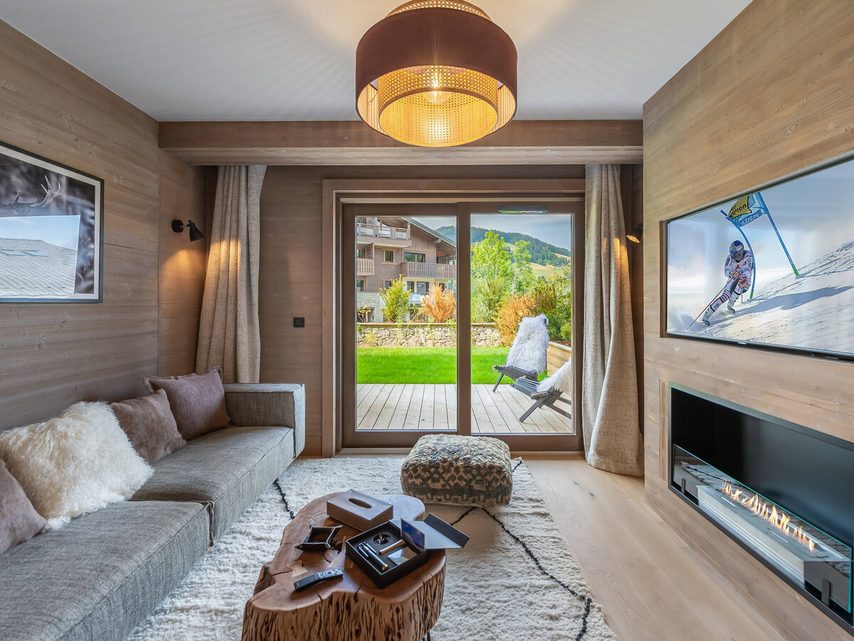 Appartement 66m² Megève avec piscine, sauna et salle de sport - Photo 3
