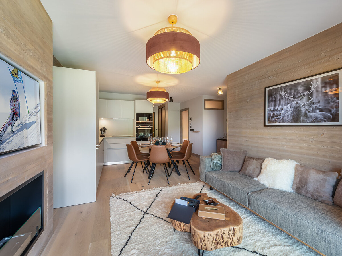 Appartement 66m² Megève avec piscine, sauna et salle de sport - Photo 4