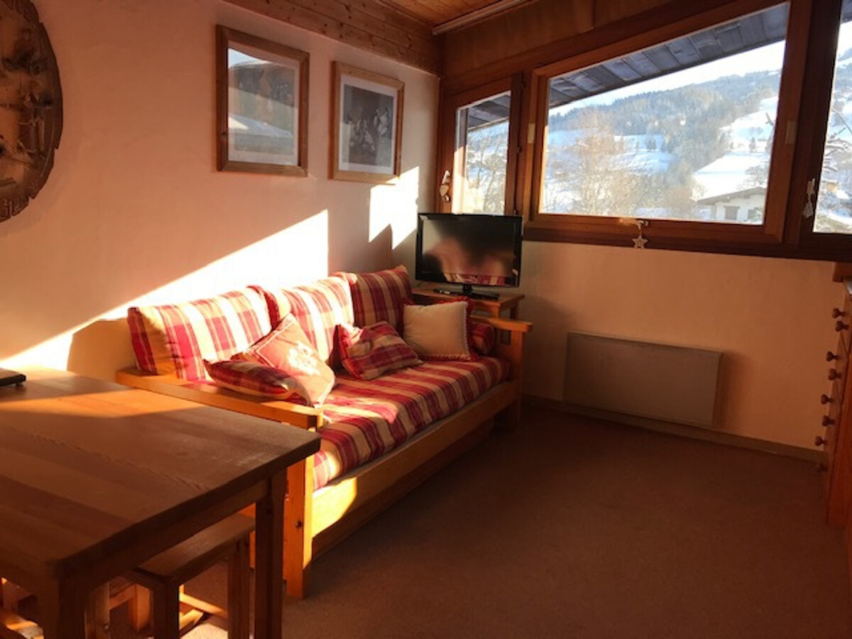 Studio 21 m² vue Mont-Blanc à Combloux, parking - Photo 1
