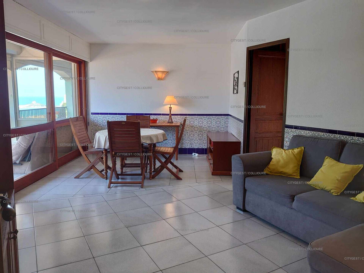 Appartement F2 vue mer à Collioure, 350m plage - Photo 2