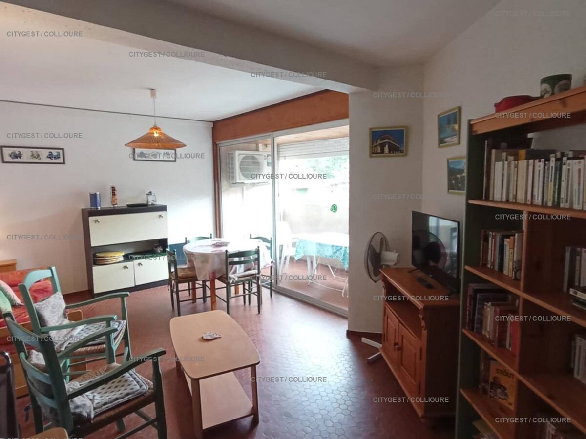 F2 climatisé Collioure, 300m plage, loggia, parking - Photo 2