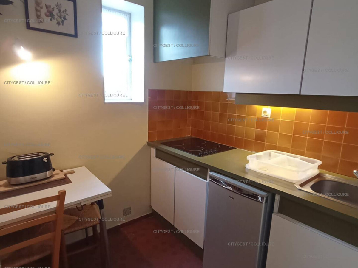 F2 climatisé Collioure, 300m plage, loggia, parking - Photo 3