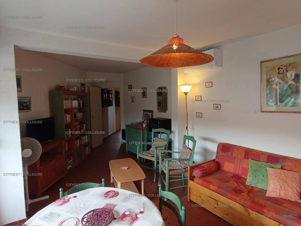 F2 climatisé Collioure, 300m plage, loggia, parking - Photo 6