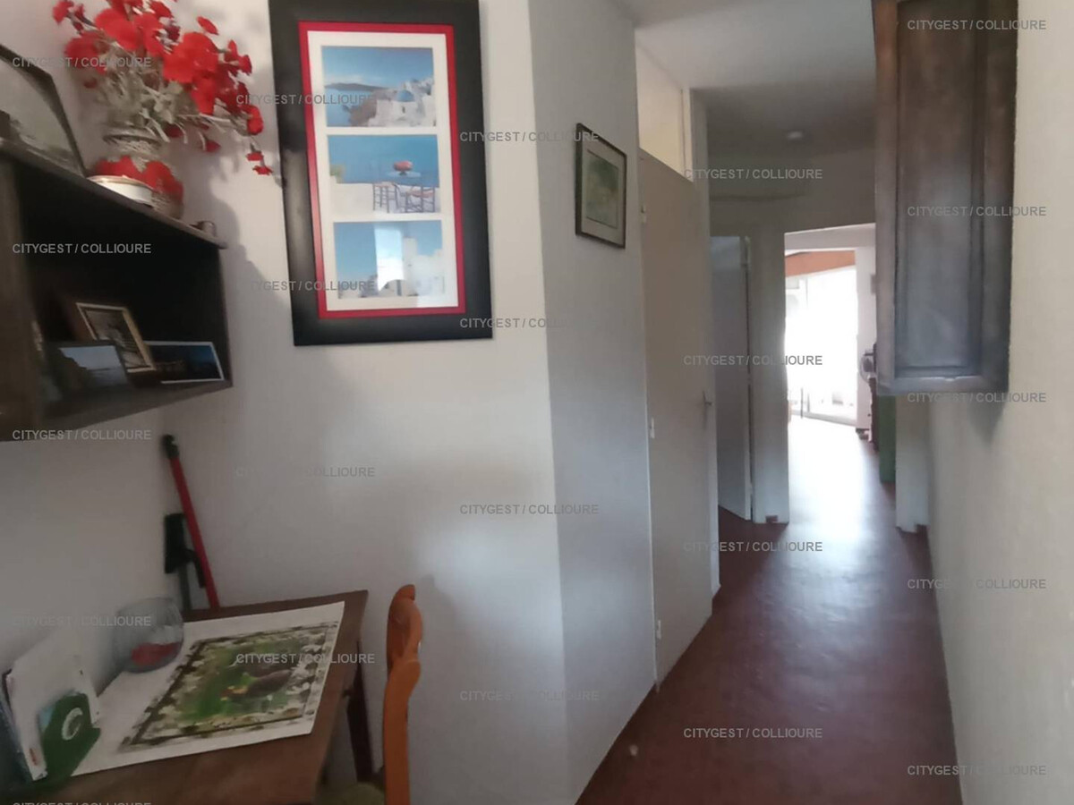 F2 climatisé Collioure, 300m plage, loggia, parking - Photo 10