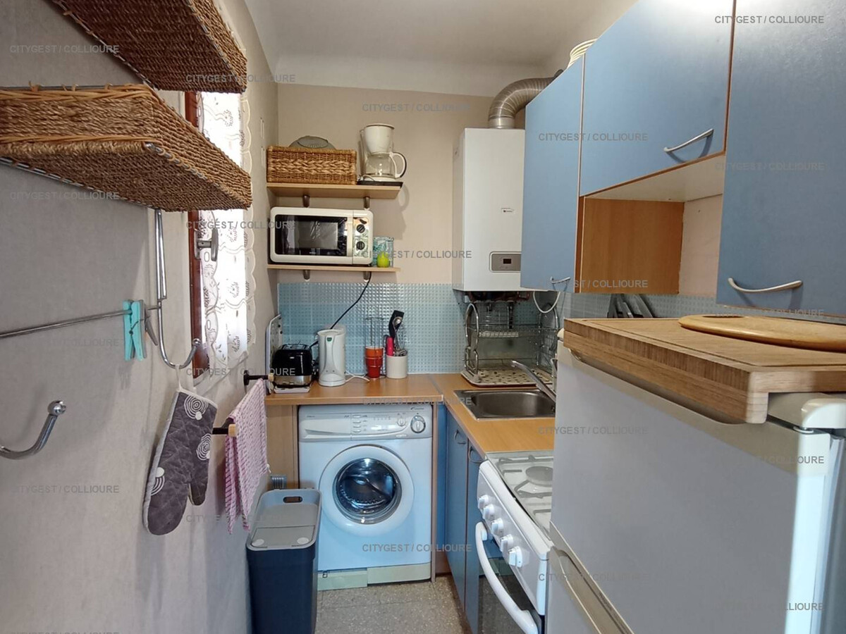 Appartement F2 cabine Collioure, 300m plage, parking - Photo 3