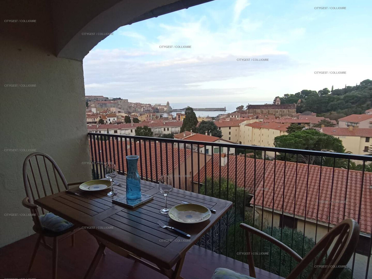 T3 spacieux vue baie, parking inclus à Collioure - Photo 17