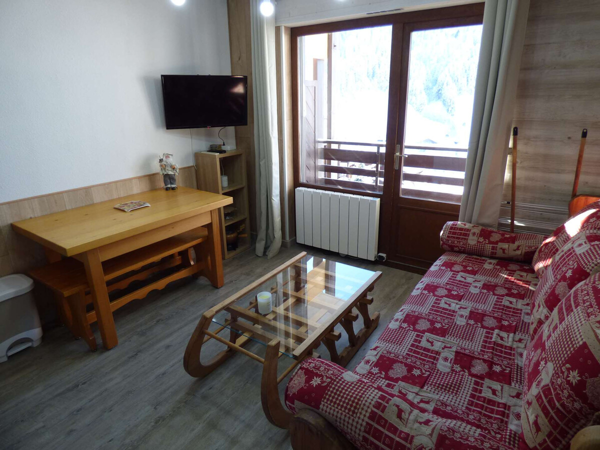 Studio 23m² balcon Aravis, parking couvert au Grand-Bornand - Photo 4