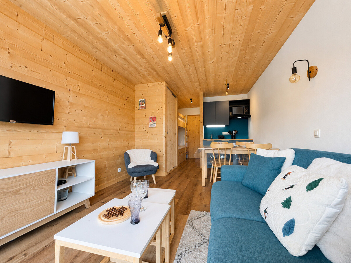 Studio 23m² à 200m des pistes, balcon Ouest - Photo 1