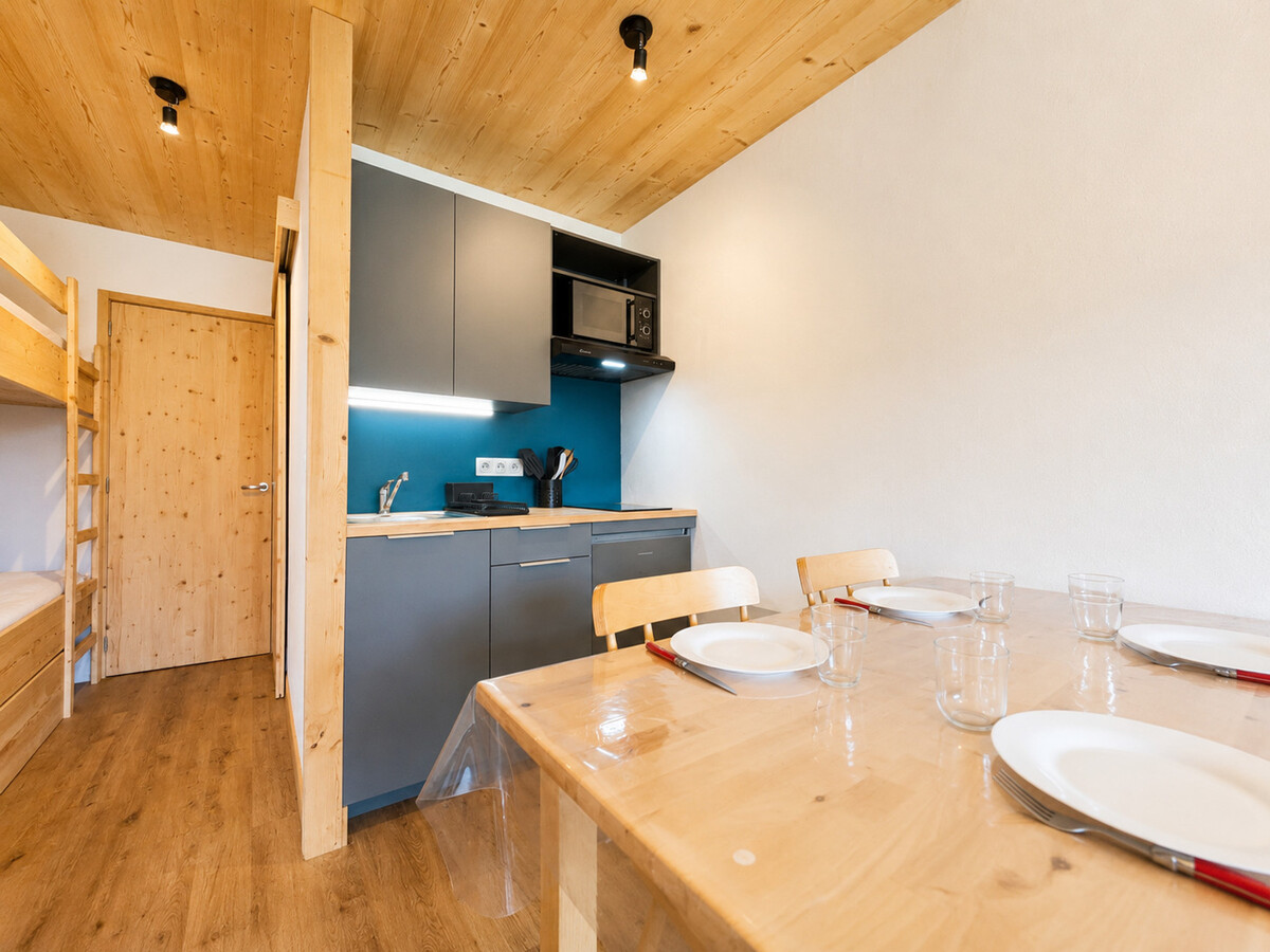 Studio 23m² à 200m des pistes, balcon Ouest - Photo 3