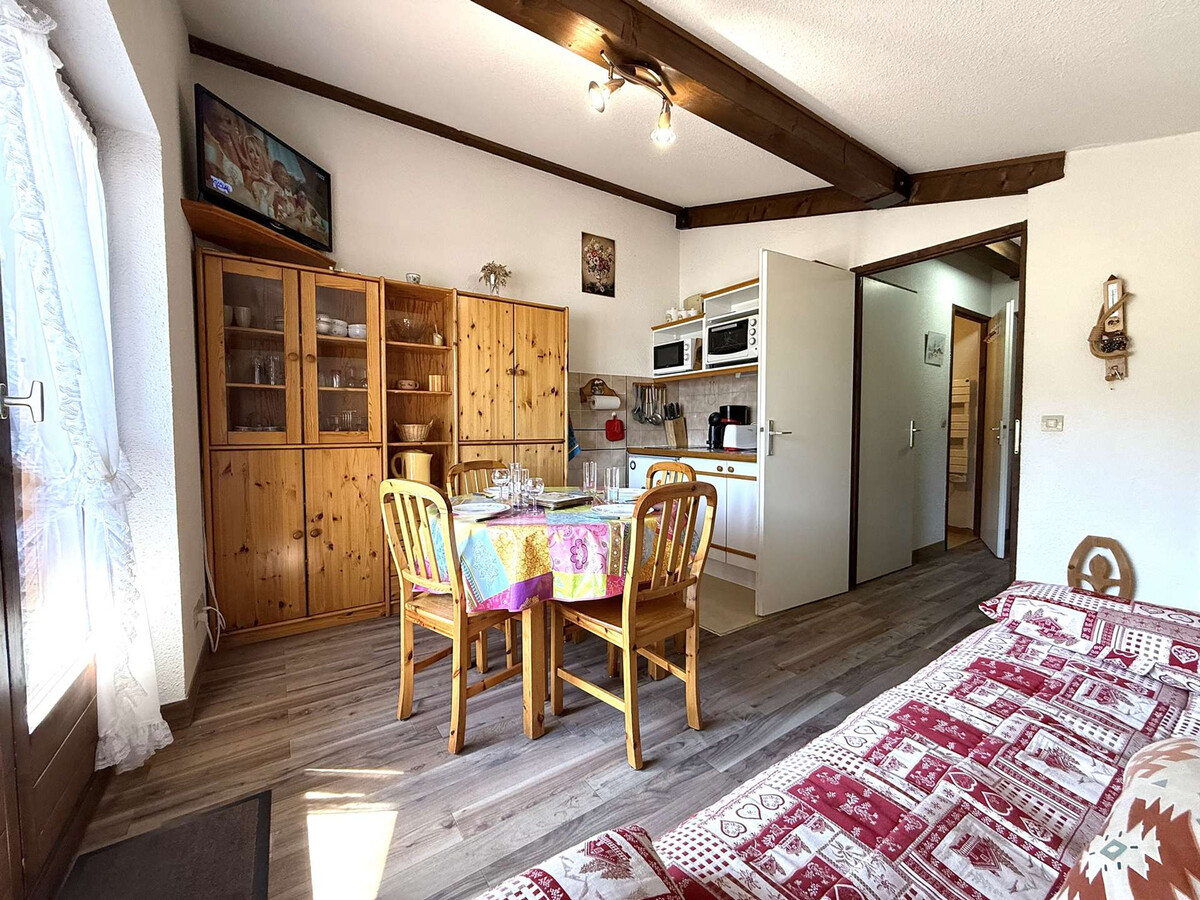 Appartement skis aux pieds, balcon vue pistes à Praz-sur-Arly - Photo 2