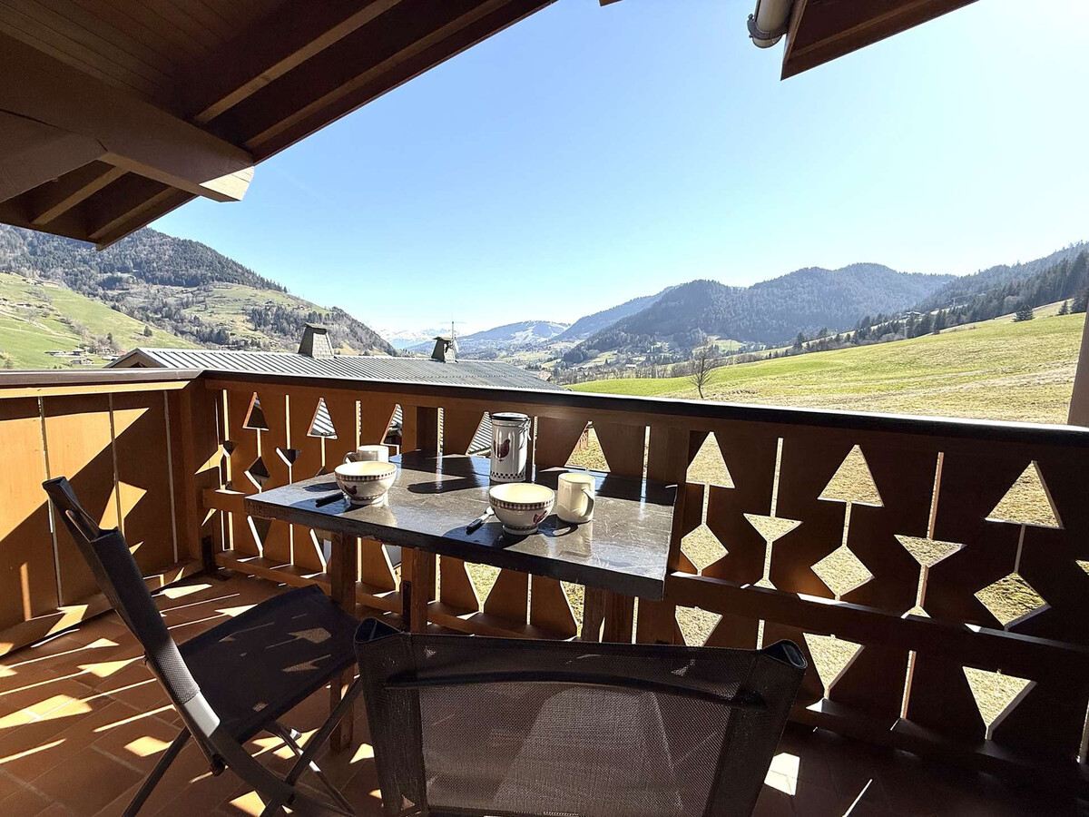 Appartement skis aux pieds, balcon vue pistes à Praz-sur-Arly - Photo 11