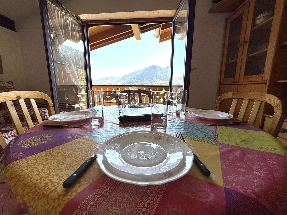Appartement skis aux pieds, balcon vue pistes à Praz-sur-Arly - Photo 17