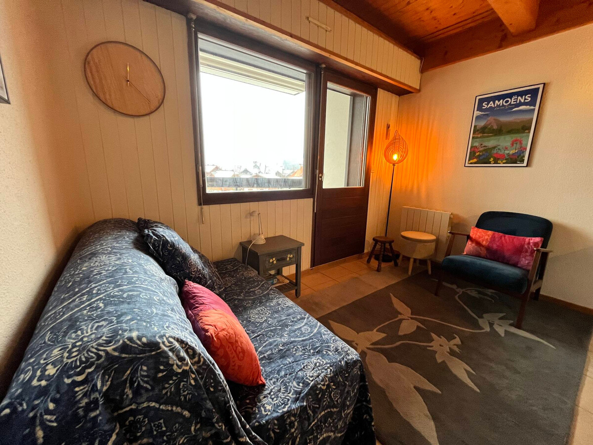 Appartement T2/T3 avec balcon et casier à ski à Samoëns - Photo 5