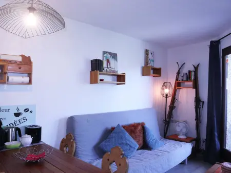 Grand studio rénové, skis aux pieds, idéal famille, 6 pers, Les Orres : photo 2