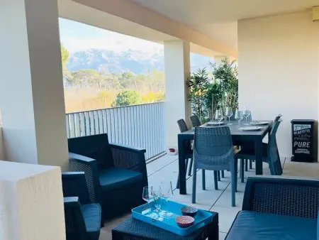 Appartement vue mer à Calvi, 200m de plage : photo 13