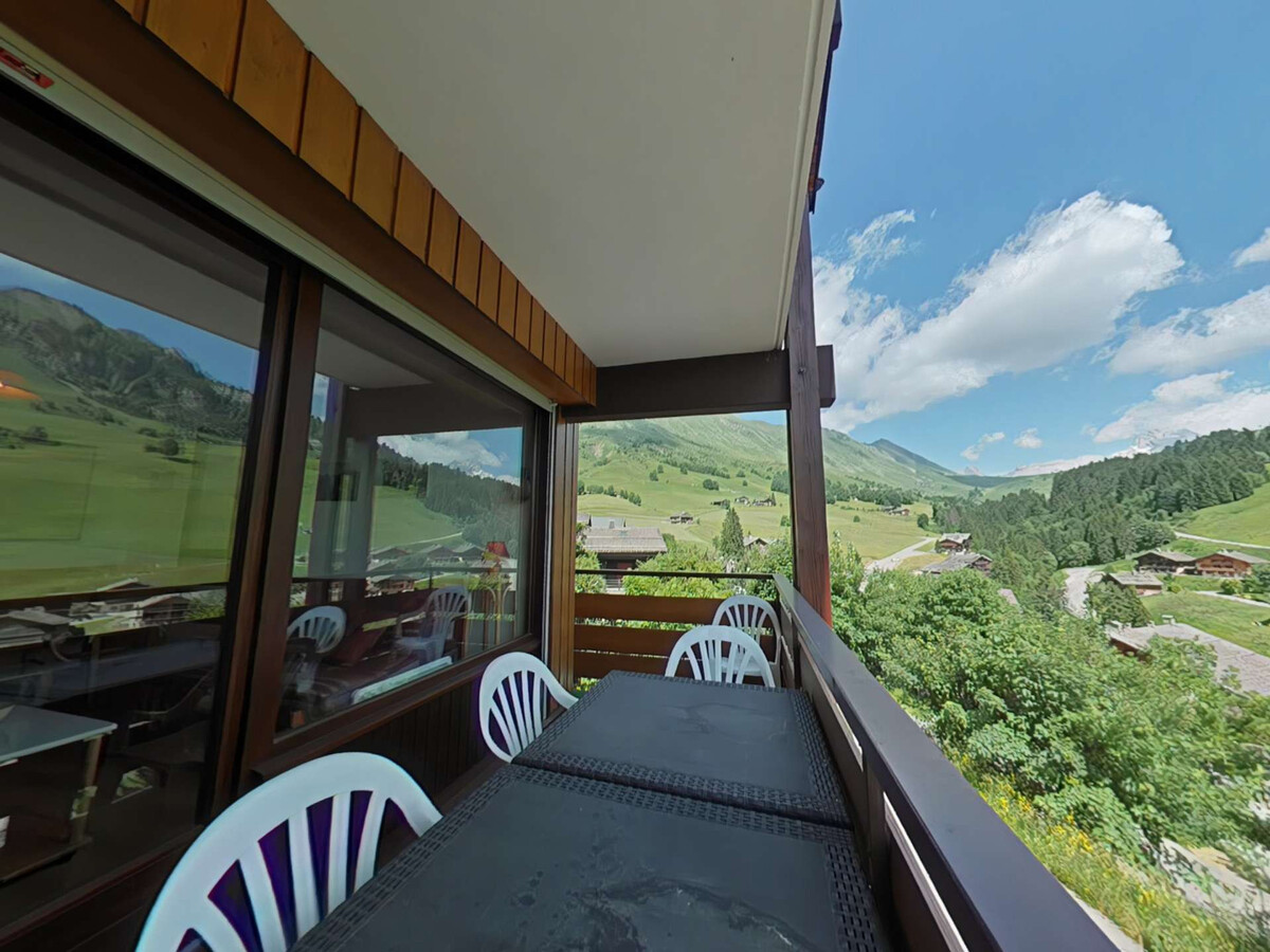 Studio cabine 5 couchages, vue pistes au Grand-Bornand - Photo 16