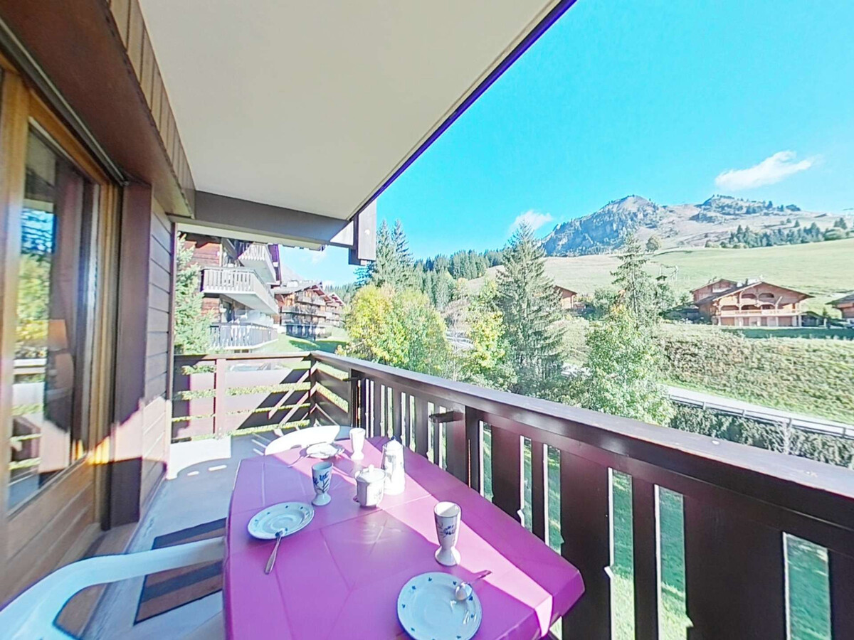 Appart 6 pers Le Grand-Bornand, balcon vue pistes - Photo 18