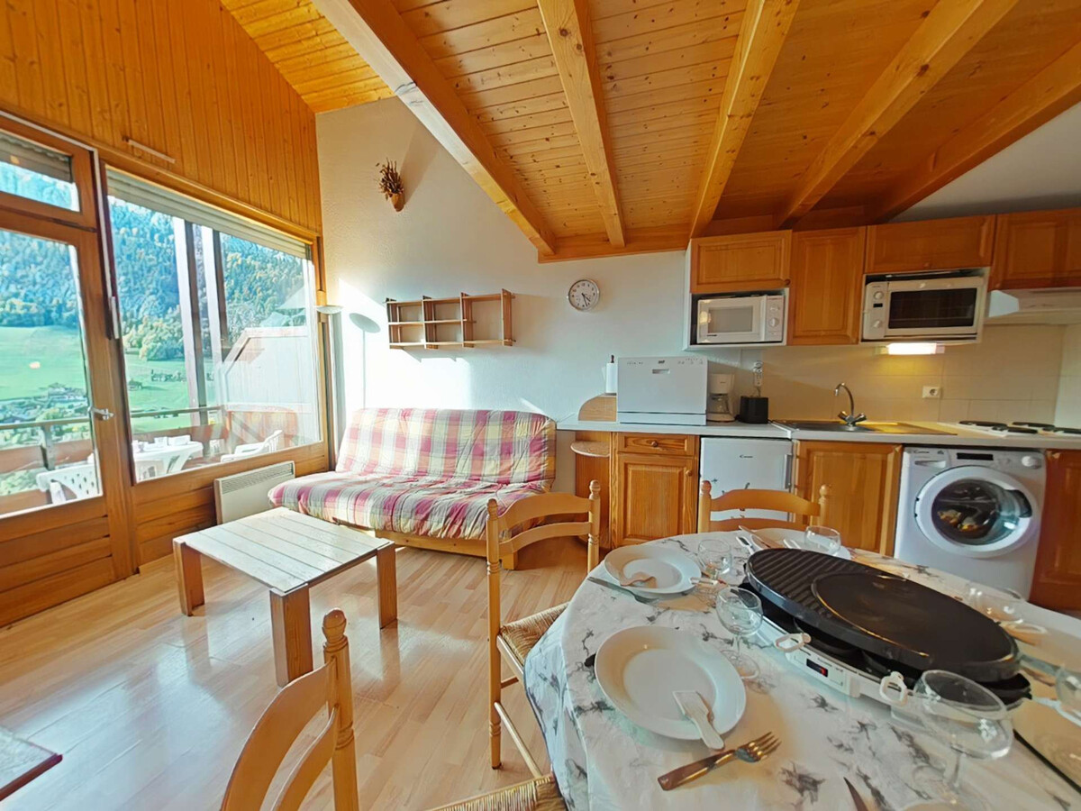 Appt 2P + mezzanine skis aux pieds au Grand-Bornand - Photo 1