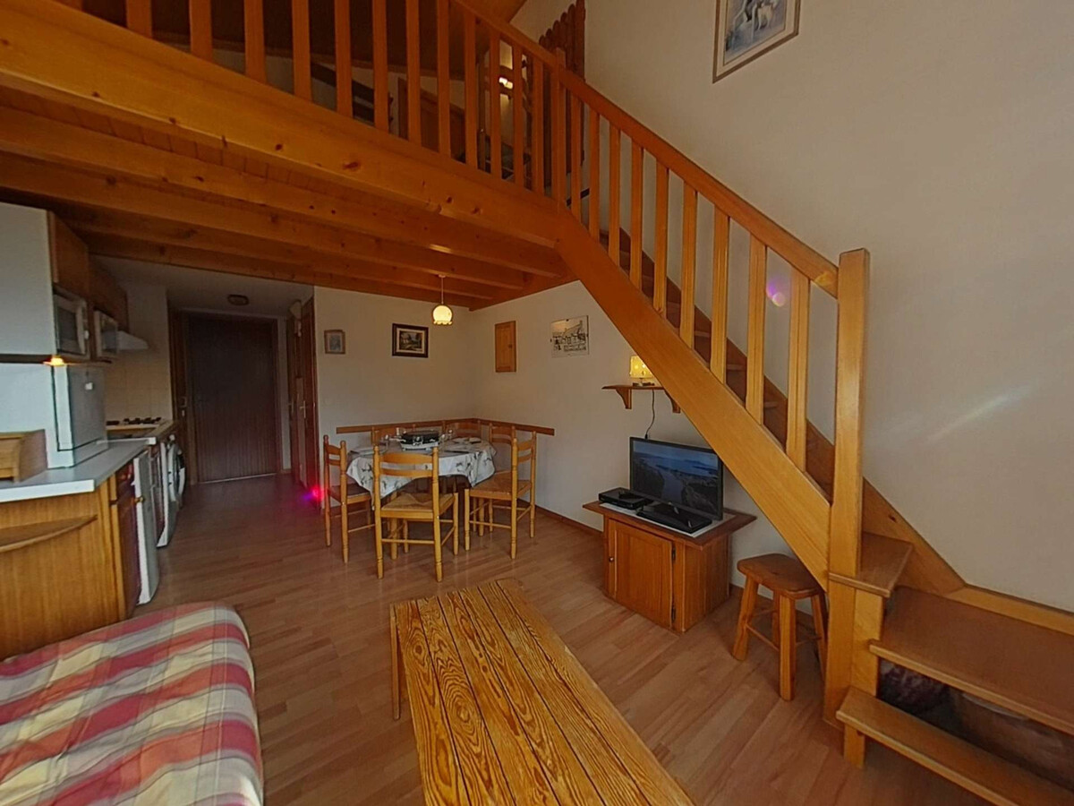 Appt 2P + mezzanine skis aux pieds au Grand-Bornand - Photo 3