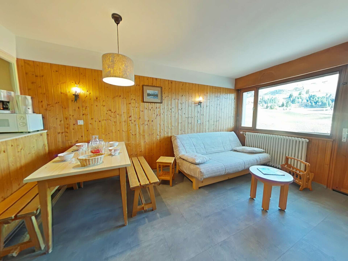 Studio 4 personnes Chinaillon, balcon sud vue pistes - Photo 2