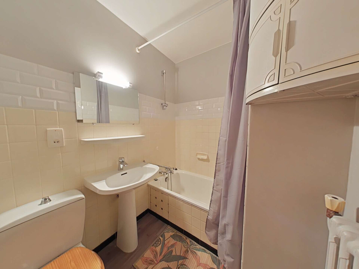 Studio 4 personnes Chinaillon, balcon sud vue pistes - Photo 12
